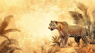 丛林中的美洲豹