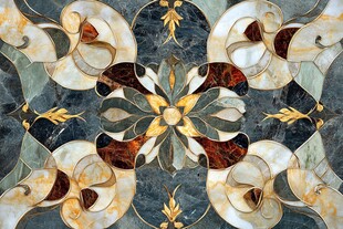 精美大理石拼花装饰图案