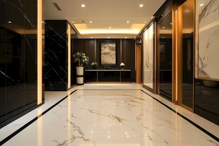 豪华大气的高端走廊空间