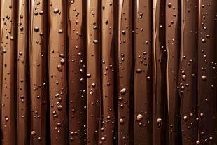 巧克力质感水滴波纹背景