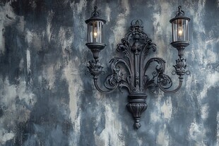 复古双灯壁饰 尽显优雅