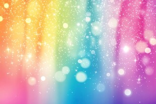 梦幻彩虹光斑背景图