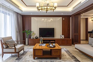 中式风格客厅优雅大气