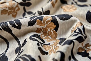 精美花卉图案的织物