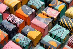 多彩图案包装礼盒大集合