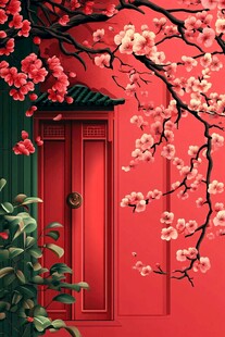 朱门繁花 中式古典景致