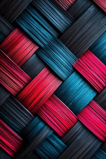 彩色丝线交织纹理图案