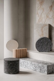 多样石材家居摆件展示