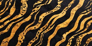 黑金波浪纹理图案背景