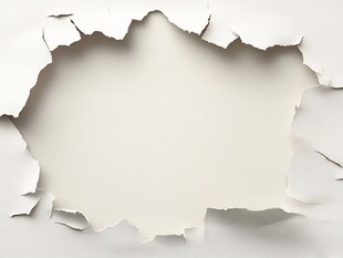破洞纸张创意背景画面