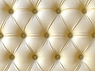 米黄色菱格软包纹理图案