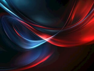 红蓝动感炫彩流体背景图