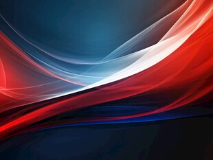 红蓝白动感线条抽象背景图