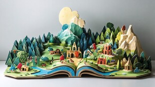 立体书里的奇幻童话世界