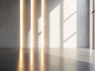 简约室内光影场景