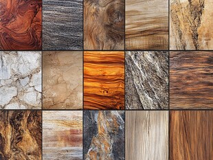 多样石材木纹纹理集合