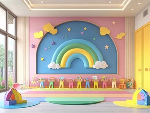 童趣梦幻儿童活动空间