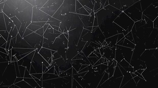 黑色背景的几何线条图案