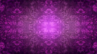 梦幻紫色花纹背景图案