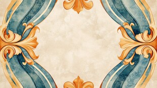 欧式花纹装饰背景图