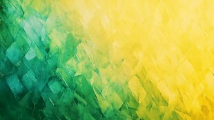 黄绿渐变几何抽象背景图