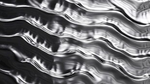 黑白水波纹理抽象背景图