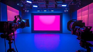 专业演播室场景设备展示