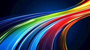 绚丽多彩流线背景图