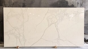 米白色大理石纹理瓷砖展示