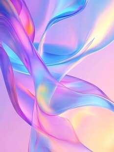 梦幻炫彩流体背景图案