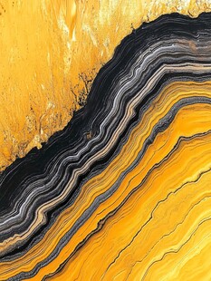 金色纹理艺术抽象图案