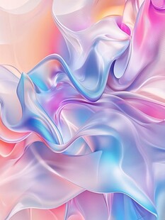 梦幻流体渐变艺术纹理