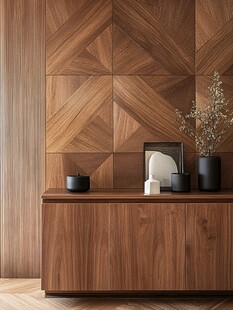 木质墙柜装饰 尽显雅致