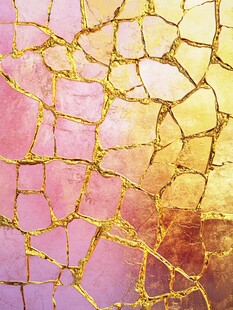 梦幻彩色裂纹纹理背景