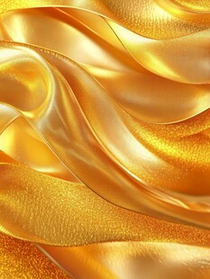 金色绸缎质感背景纹理