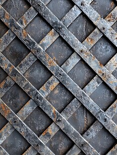 生锈的金属格栅纹理背景