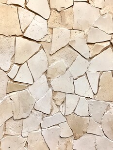 碎瓷片拼接墙面纹理图