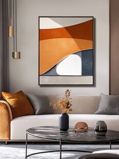 现代简约客厅艺术挂画装饰