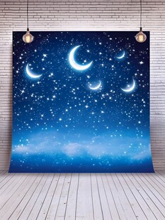 梦幻星空背景墙装饰画