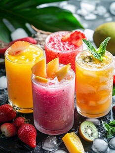 缤纷鲜果冰饮 清凉诱惑