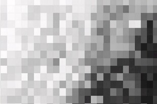 黑白像素马赛克背景图