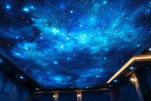 梦幻星空天花板设计
