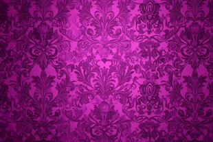 紫色华丽花纹背景图案