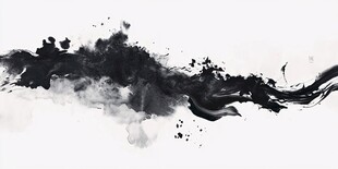 墨韵流淌 中式写意水墨