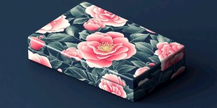 花卉图案精美礼品盒