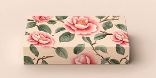 花卉图案精美礼品盒