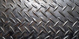 菱形花纹金属板纹理