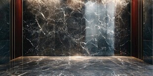 奢华大理石室内空间场景