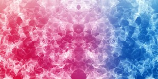 梦幻多彩几何渐变背景图