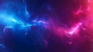 梦幻绚丽的宇宙星云背景
